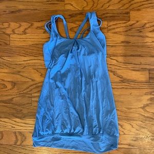 Blue lululemon top, size 4 ‼️offers welcome‼️